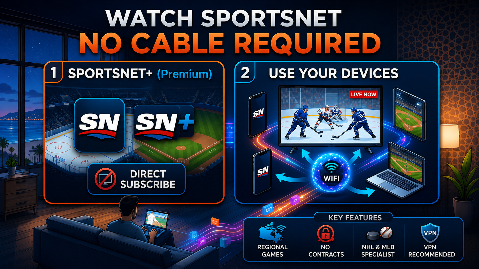 How to Watch Sportsnet Without Cable